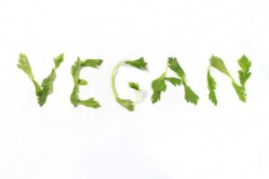 Vegan Written in Leaves